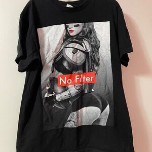 Alstyle Men's Black T-shirt